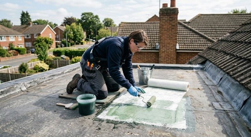 Synthetic Roof Repair in Conifer, CO