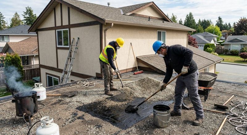 Tar And Gravel Roof Repair in Bailey, CO