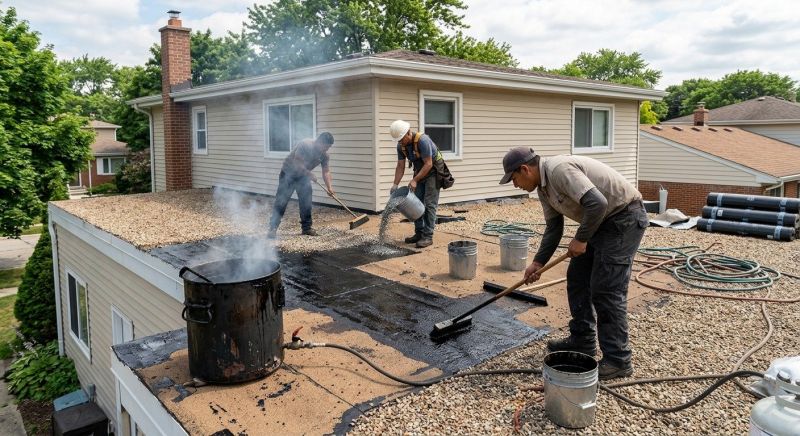 Tar And Gravel Roof Repair in Clear Creek County, CO