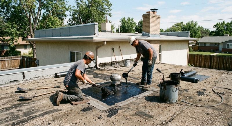 Tar Roof Repair in Evergreen, CO