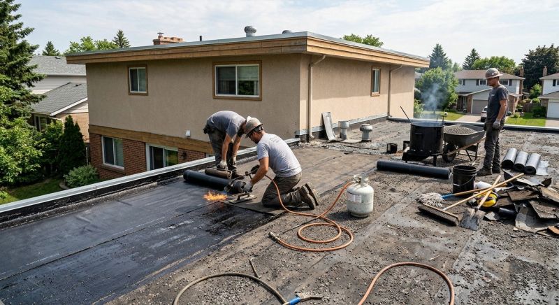 Tar Roof Repair in Conifer, CO