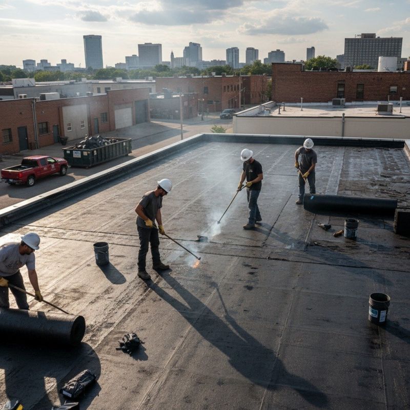Tar Roof Replacement in Conifer, CO