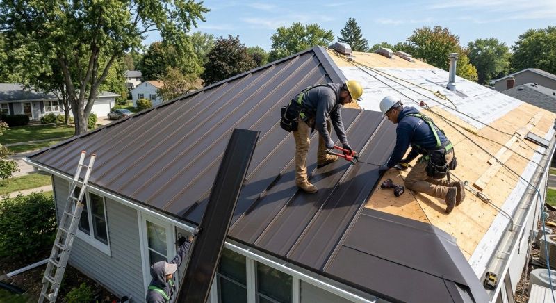 Tin Roof Installation in Bailey, CO