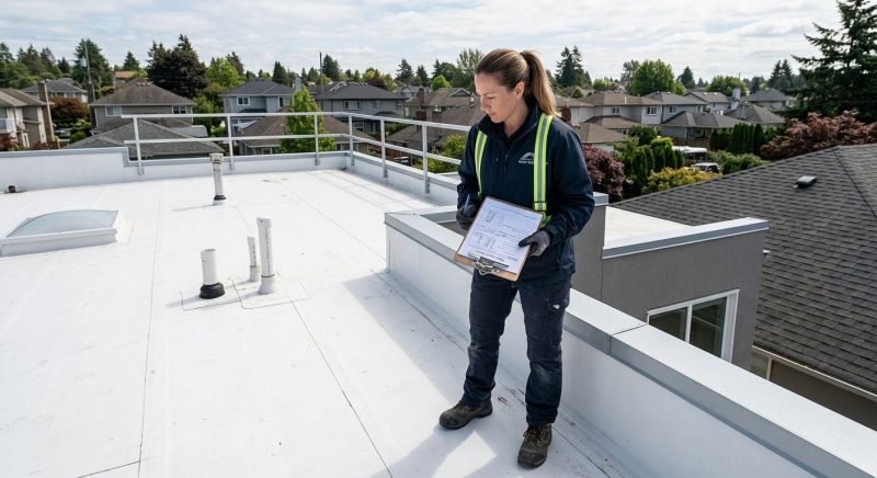 Tpo Roof Inspection in Conifer, CO