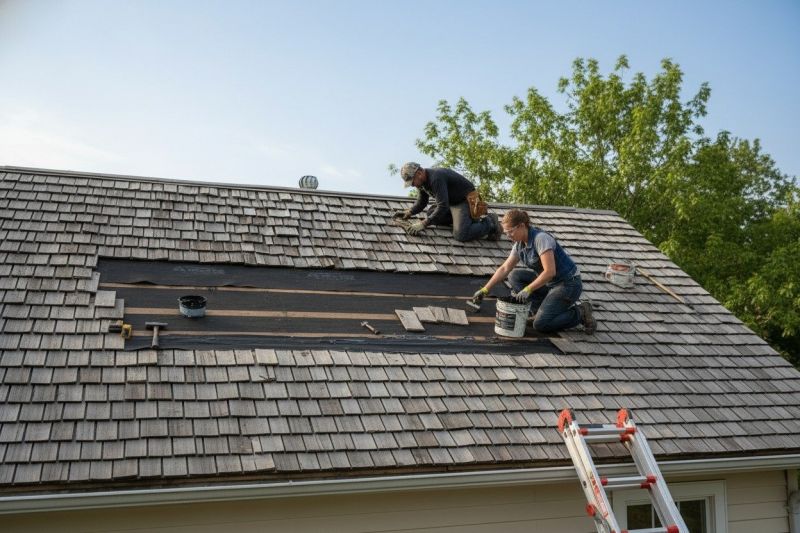 Wood Shake Roof Repair in Douglas County, CO
