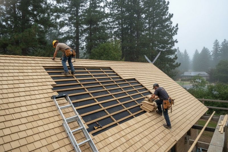 Wood Shingles Repair in Wheat Ridge, CO